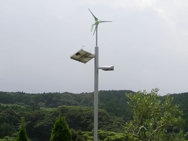 小型風力発電システム設置事例　千葉県勝浦市