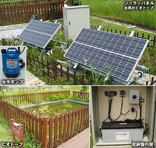 明海大学環境サークル・ソーラー独立電源システム（千葉県新浦安）